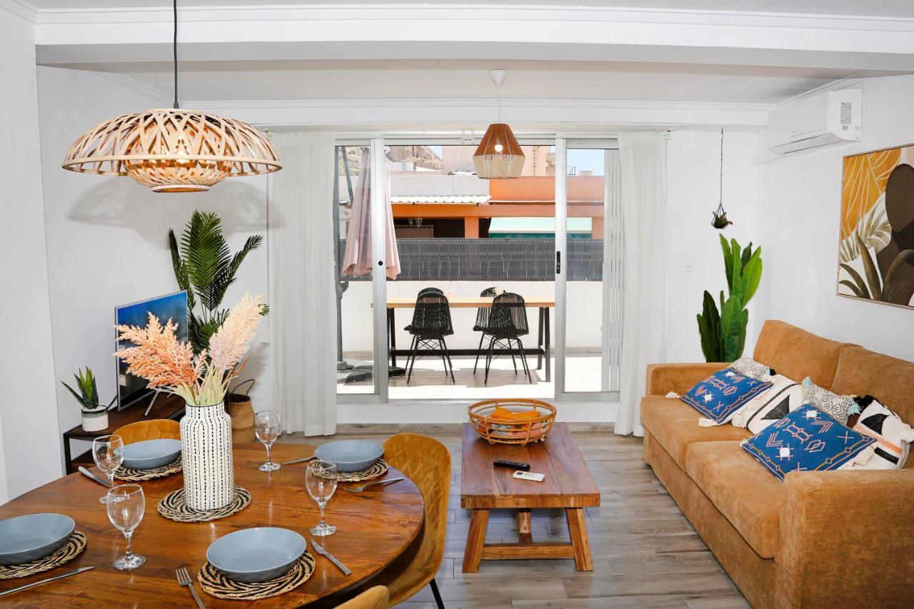 M&C Penthouse Santa Barbara Apartment Alicante Bagian luar foto